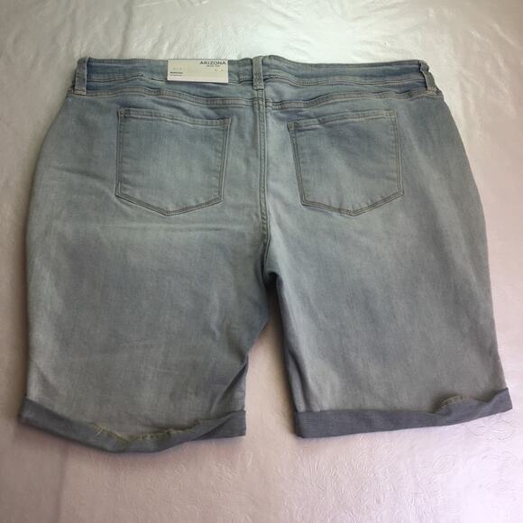 Arizona Jean Co. Bermuda Shorts Lt Comet size 19 - Picture 8 of 9